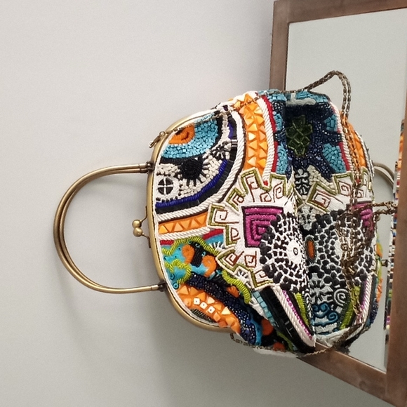 Chico's Handbags - Chicos beaded bag